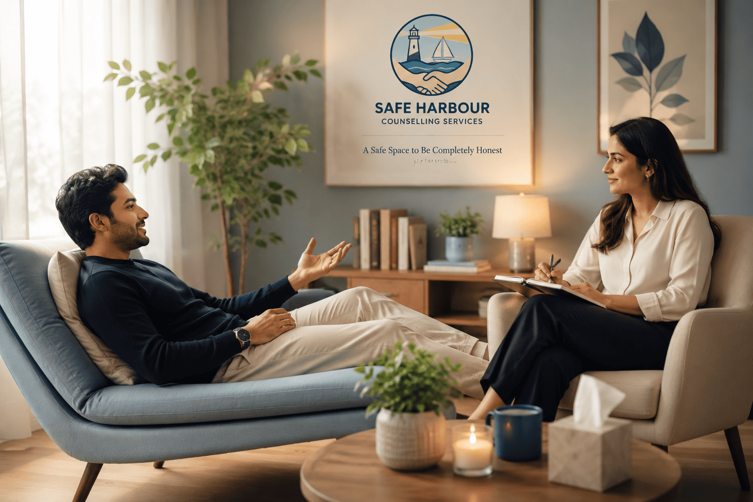 Why Talking to a Friend Isn't Always Enough: The Value of Professional Counselling Safe Harbour Counslling Services